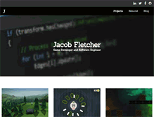 Tablet Screenshot of jakesportfolio.com
